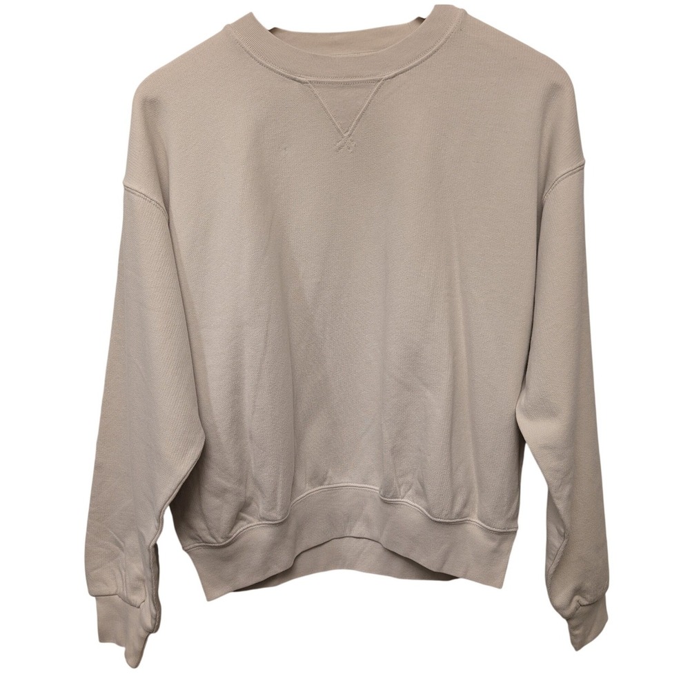 Buck Mason Morning Haze Vintage Interloop‎ Oversized Crew Sweatshirt XS